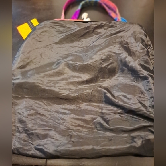 Vibrant Patchwork Satchel Bag - Picture 7 of 11